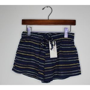 Girls Pinc Premium Striped Sparkle Shorts Size S